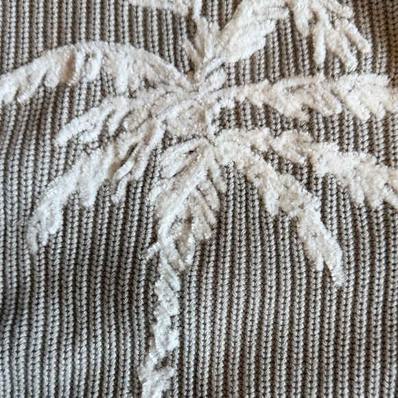 Tommy Bahama Beige Palm Sweater - Picture 3 of 5